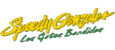 Speedy Gonzales Los Gatos Bandidos logo for Super Nintendo